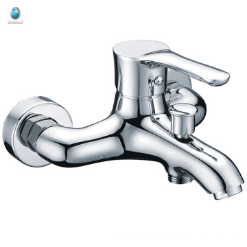 KTM-02 artifical surface mounted dual hole solid brass chrome plated cold and hot water upc tub shower faucet